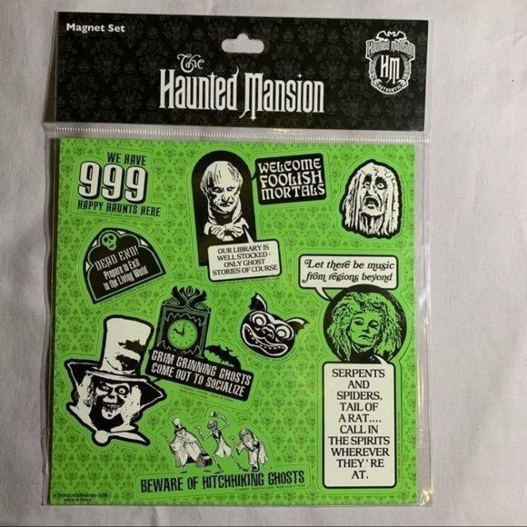 Disney Parks Haunted Mansion Ghosts Magnet Set - Picture 1 of 2